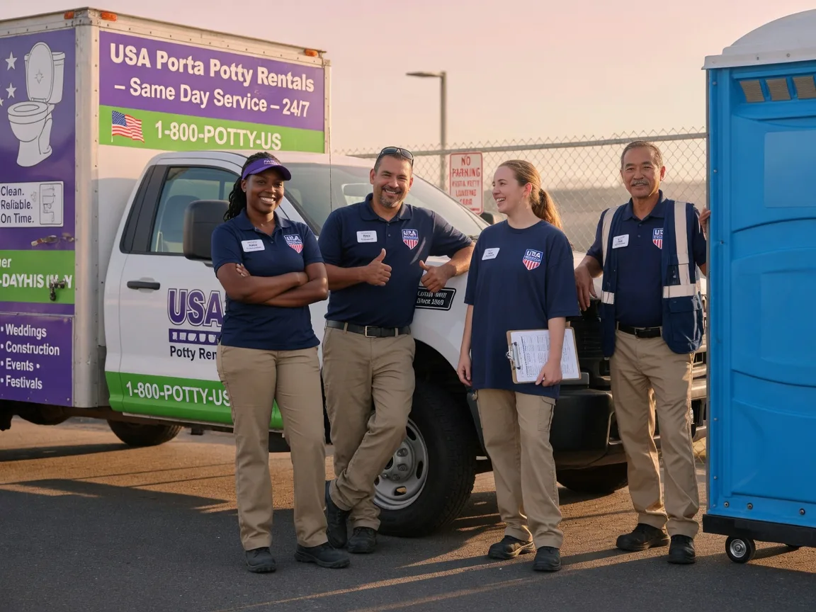 Porta Potty Rental company in Hamersville, OH